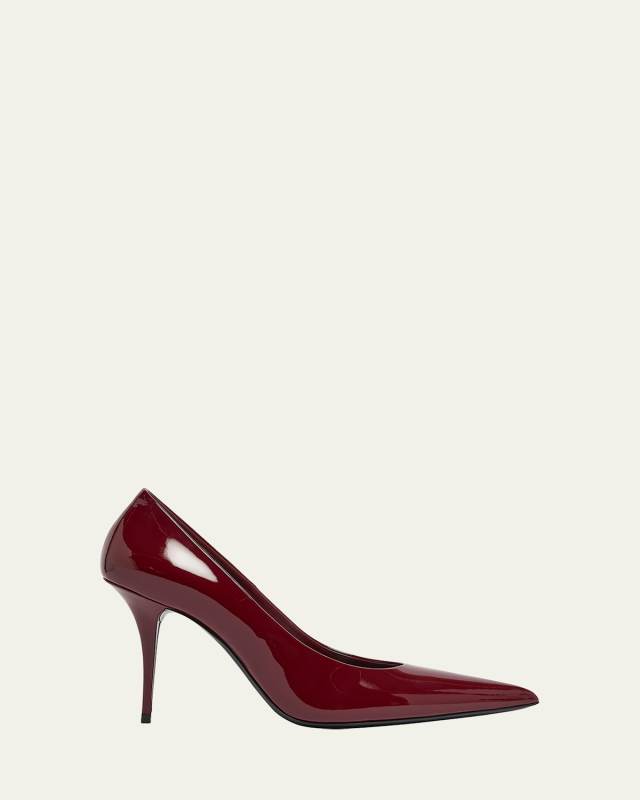 Norma Glossy Leather Pumps